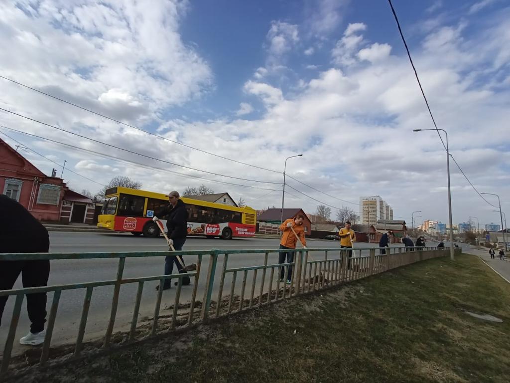 Акция «Чистый город» проходит в Саранске | 05.04.2023 | Саранск - БезФормата